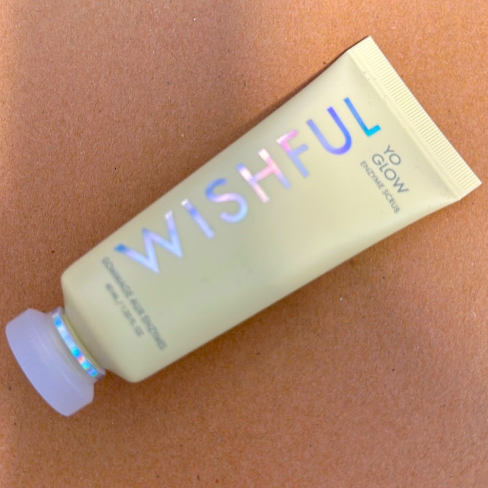 Brand new Wishful Yo Glow Scrub